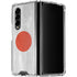 Japanese Flag Distressed Galaxy Z Fold4 5G Clear Case